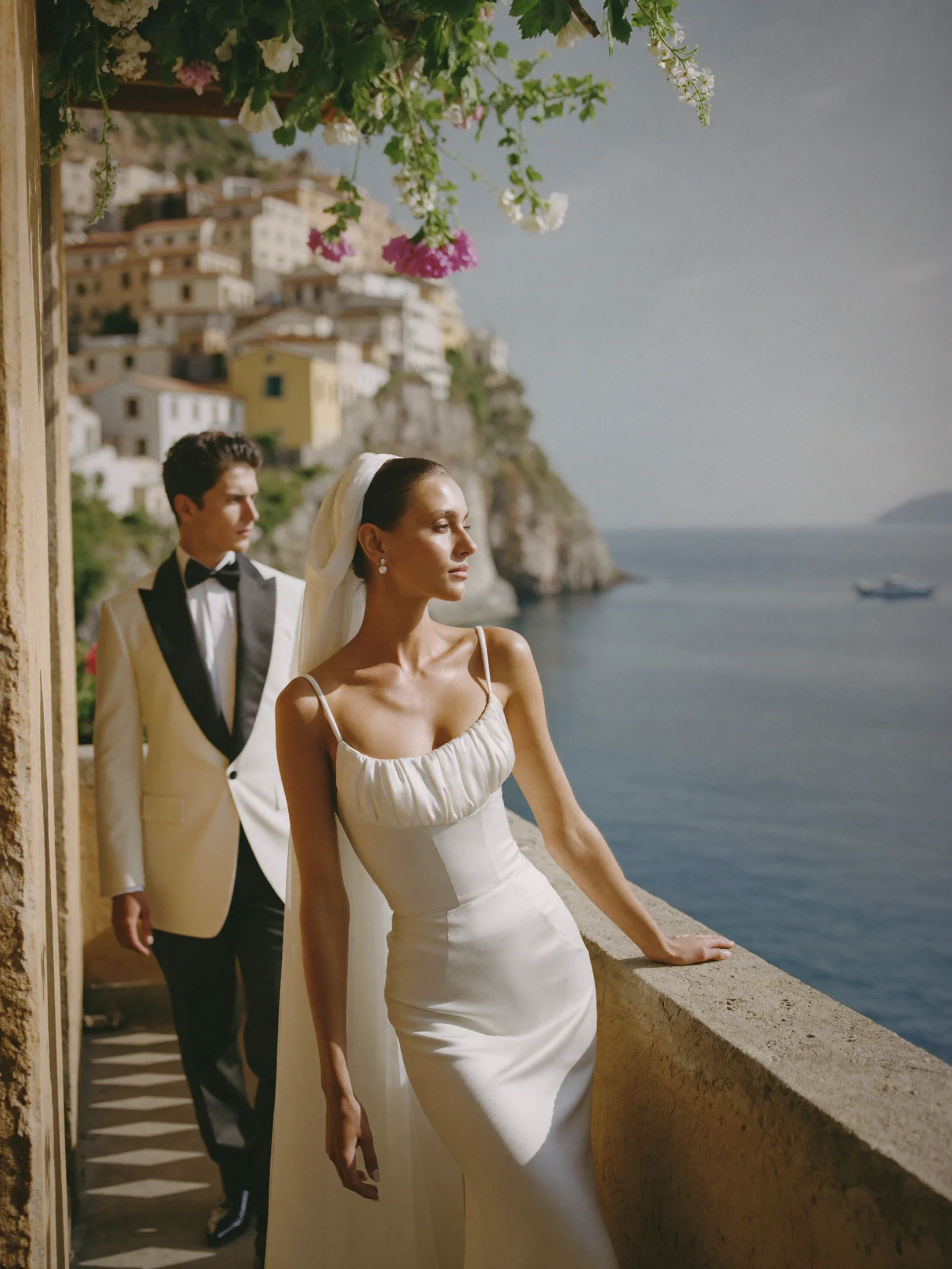 An intimate wedding above the Amalfi coast